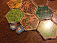Load image into Gallery viewer, Add-on 11 piece Harbor set for games like Settlers