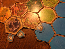 Load image into Gallery viewer, Add-on 11 piece Harbor set for games like Settlers